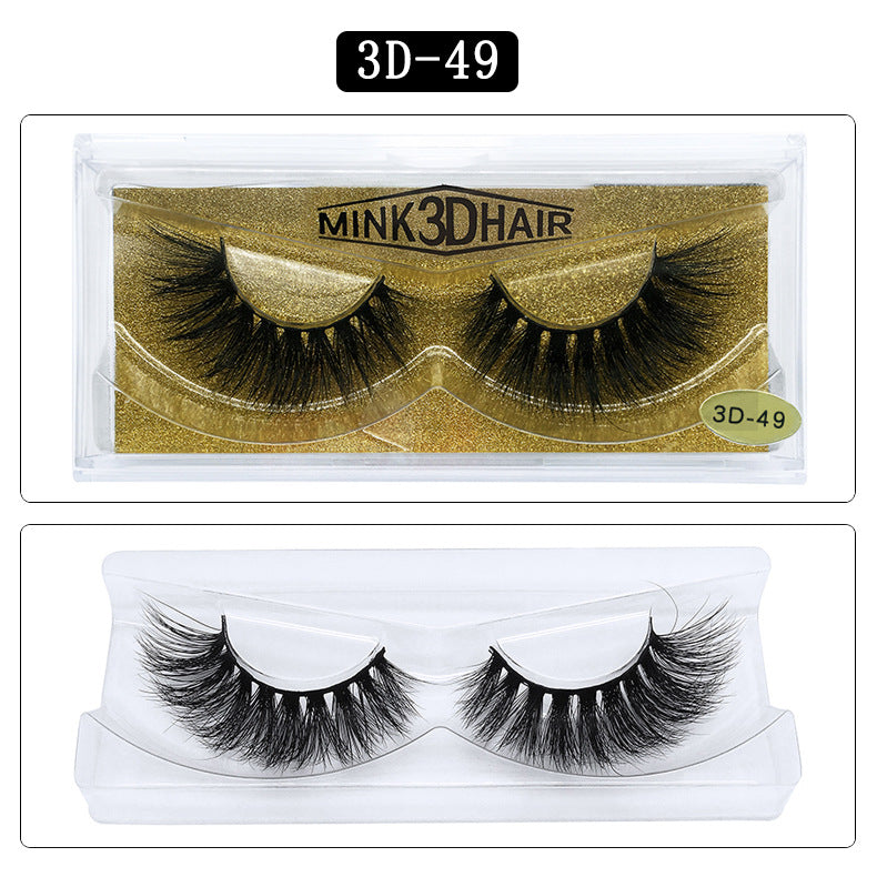 3D MINK HAIR EYELASH 3D49 – eyelashwholesale.com