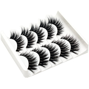 MULTI-PACK 3D MINK EYELASHES 3D20 (5 PAIRS)