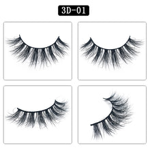 Load image into Gallery viewer, 3D MINK HAIR EYELASH 3D01