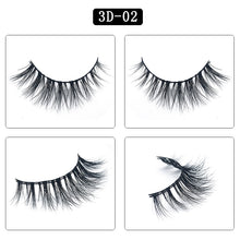 Load image into Gallery viewer, 3D MINK HAIR EYELASH 3D02