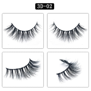 3D MINK HAIR EYELASH 3D02