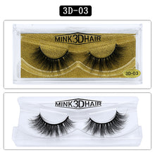 Load image into Gallery viewer, 3D MINK HAIR EYELASH 3D03