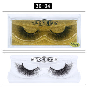 3D MINK HAIR EYELASH 3D04