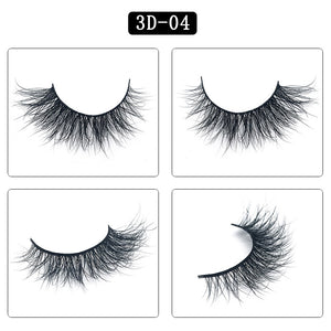 3D MINK HAIR EYELASH 3D04