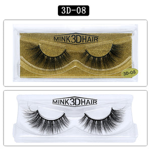 3D MINK HAIR EYELASH 3D08