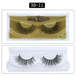 3D MINK HAIR EYELASH 3D11