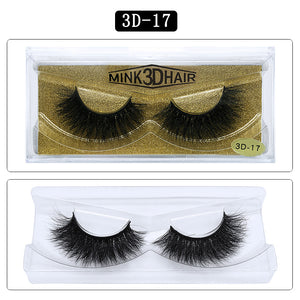 3D MINK HAIR EYELASH 3D17