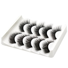 Load image into Gallery viewer, MULTI-PACK 3D MINK EYELASHES 3D19 (5 PAIRS)