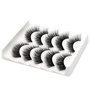 MULTI-PACK 3D MINK EYELASHES 3D19 (5 PAIRS)