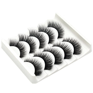 MULTI-PACK 3D MINK EYELASHES 3D19 (5 PAIRS)