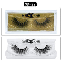 Load image into Gallery viewer, 3D MINK HAIR EYELASH 3D28