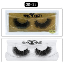 Load image into Gallery viewer, 3D MINK HAIR EYELASH 3D33