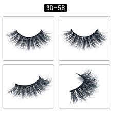 Load image into Gallery viewer, 3D MINK HAIR EYELASH 3D58