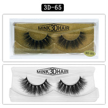 Load image into Gallery viewer, 3D MINK HAIR EYELASH 3D65