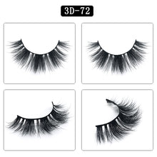 Load image into Gallery viewer, 3D MINK HAIR EYELASH 3D72