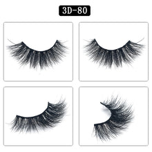 Load image into Gallery viewer, 3D MINK HAIR EYELASH 3D80