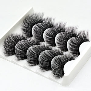 MULTI-PACK 3D MINK EYELASHES 3D46 (5 PAIRS)