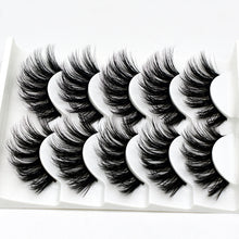 Load image into Gallery viewer, MULTI-PACK 3D MINK EYELASHES 3D47 (5 PAIRS)