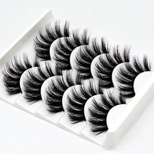 MULTI-PACK 3D MINK EYELASHES 3D47 (5 PAIRS)