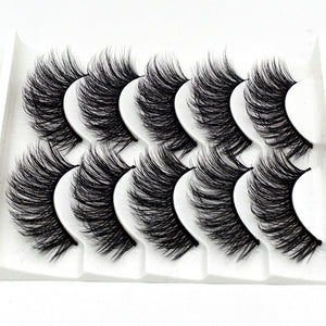 MULTI-PACK 3D MINK EYELASHES 3D51 (5 PAIRS)