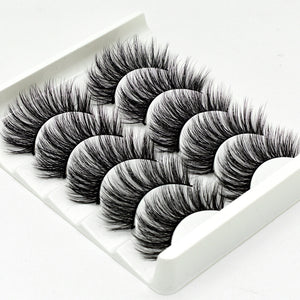 MULTI-PACK 3D MINK EYELASHES 3D51 (5 PAIRS)