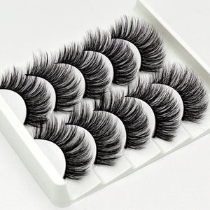 MULTI-PACK 3D MINK EYELASHES 3D51 (5 PAIRS)