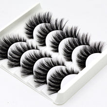 Load image into Gallery viewer, MULTI-PACK 3D MINK EYELASHES 3D52 (5 PAIRS)