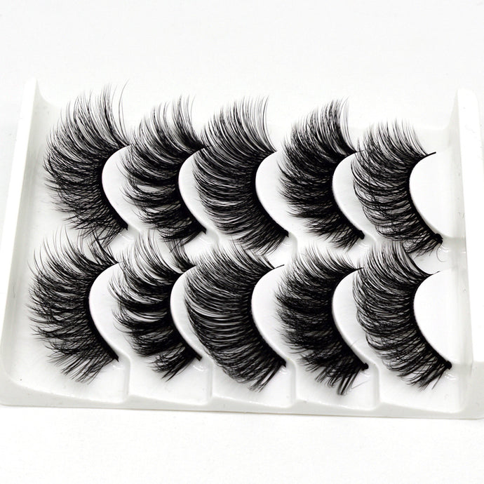 MULTI-PACK 3D MINK EYELASHES 55 MIX (5 PAIRS)