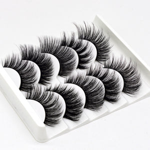 MULTI-PACK 3D MINK EYELASHES 55 MIX (5 PAIRS)