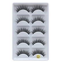 Load image into Gallery viewer, MULTI-PACK 3D MINK EYELASHES F840 (5 PAIRS)