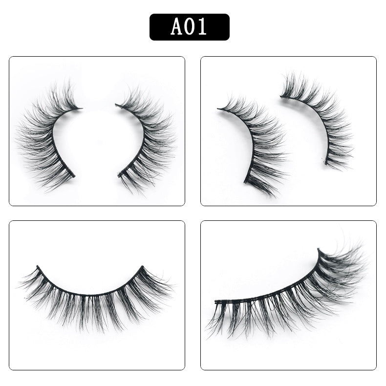 3D MINK HAIR EYELASH A01