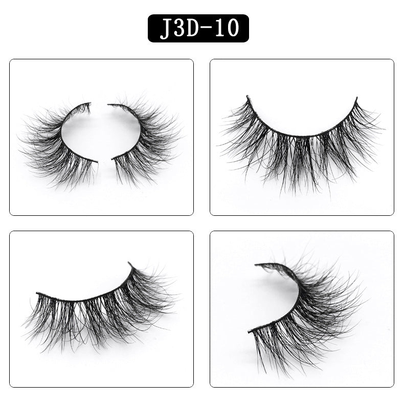 3D MINK HAIR EYELASH J3D-10