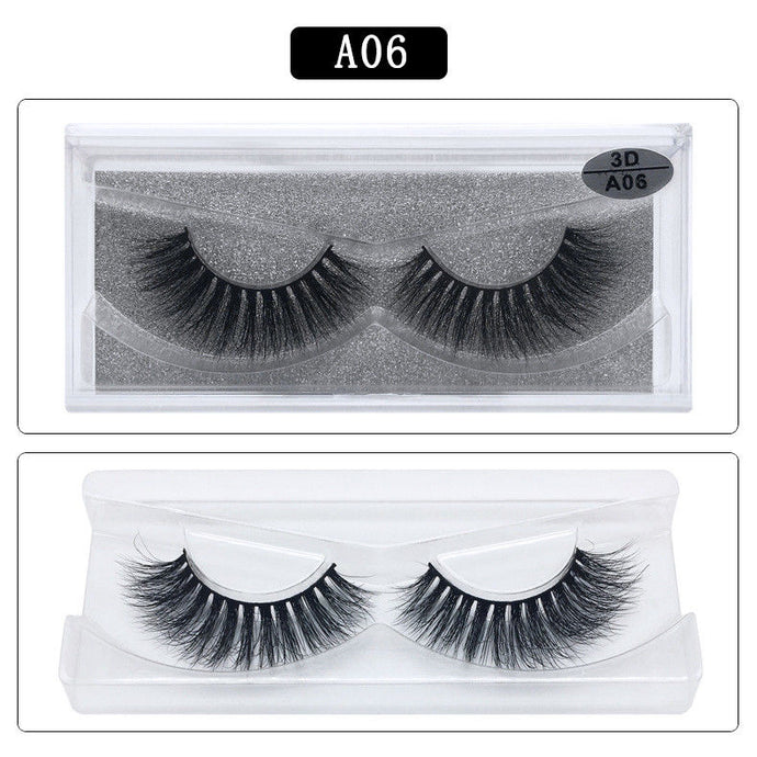 3D MINK HAIR EYELASH A06