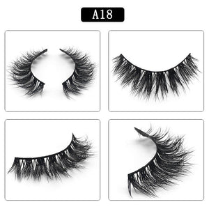 3D MINK HAIR EYELASH A18