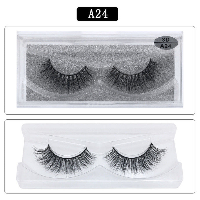 3D MINK HAIR EYELASH A24