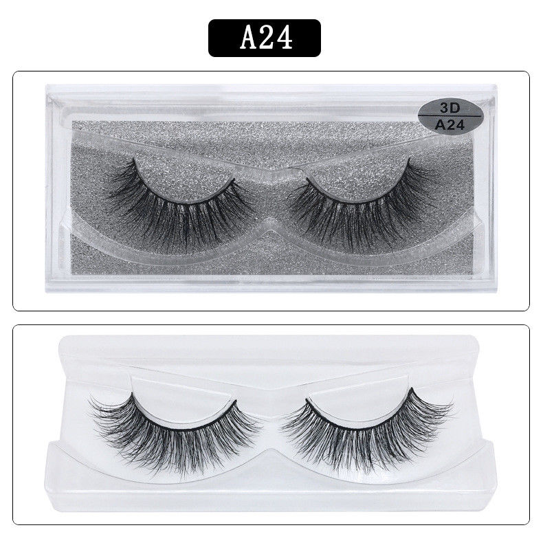 3D MINK HAIR EYELASH A24