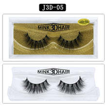 Load image into Gallery viewer, 3D MINK HAIR EYELASH J3D-05