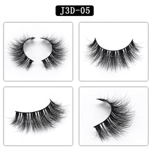 Load image into Gallery viewer, 3D MINK HAIR EYELASH J3D-05