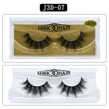 Load image into Gallery viewer, 3D MINK HAIR EYELASH J3D-07