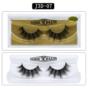 3D MINK HAIR EYELASH J3D-07