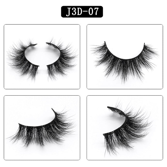 3D MINK HAIR EYELASH J3D-07