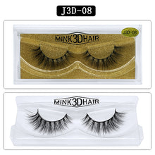 Load image into Gallery viewer, 3D MINK HAIR EYELASH J3D-08