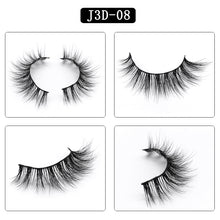 Load image into Gallery viewer, 3D MINK HAIR EYELASH J3D-08