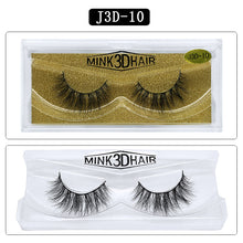 Load image into Gallery viewer, 3D MINK HAIR EYELASH J3D-10