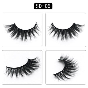 3D MINK HAIR EYELASH 3D SD02