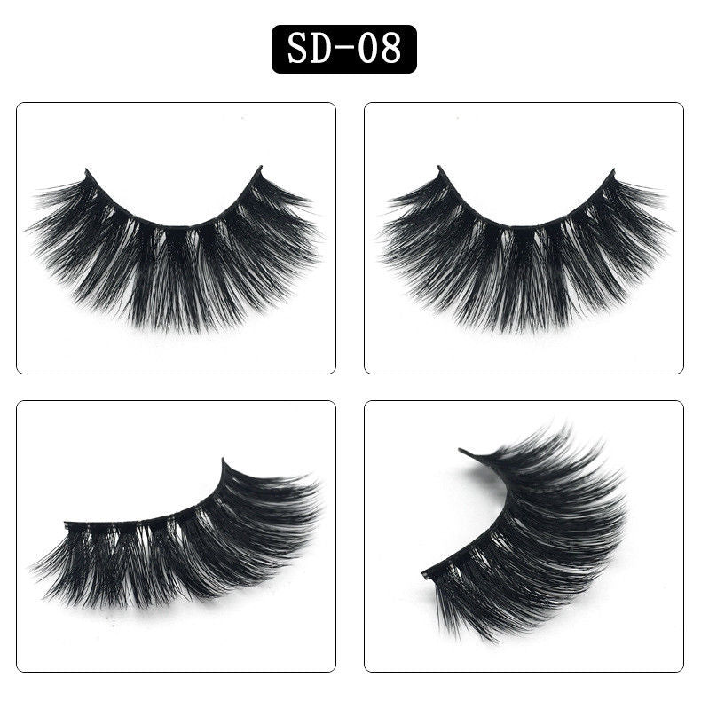 3D MINK HAIR EYELASH 3D SD08