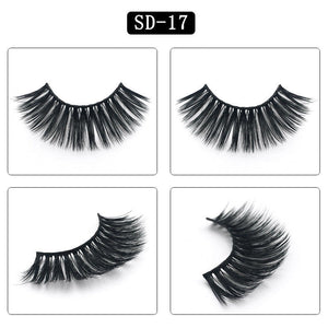 3D MINK HAIR EYELASH 3D SD17