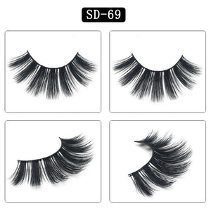 3D MINK HAIR EYELASH 3D SD69