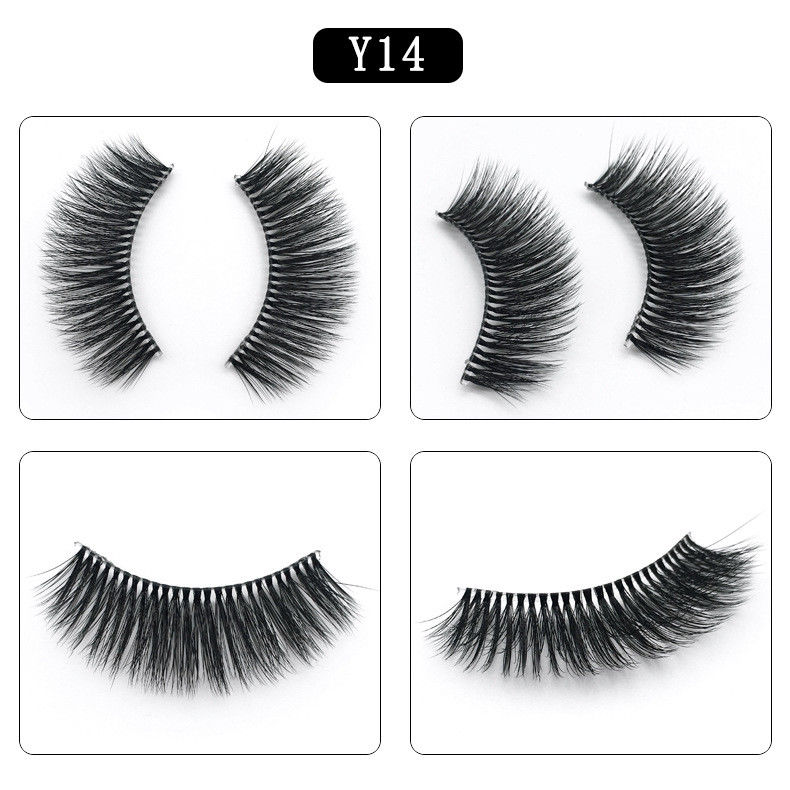 3D MINK HAIR EYELASH 3D Y14