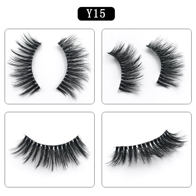 3D MINK HAIR EYELASH 3D Y15